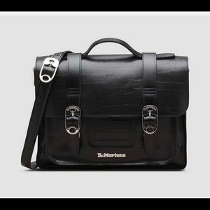 13'' DUCT TAPE LEATHER SATCHEL